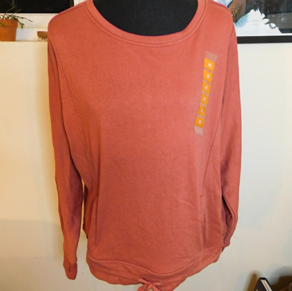 NWT Seven 7 for all mankind Dolman pocket sweatshirt color Marsala